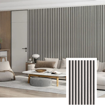 Norelle Akustik-Lamellenplatte – Nussbaum (2,7 m × 1,10 m)
